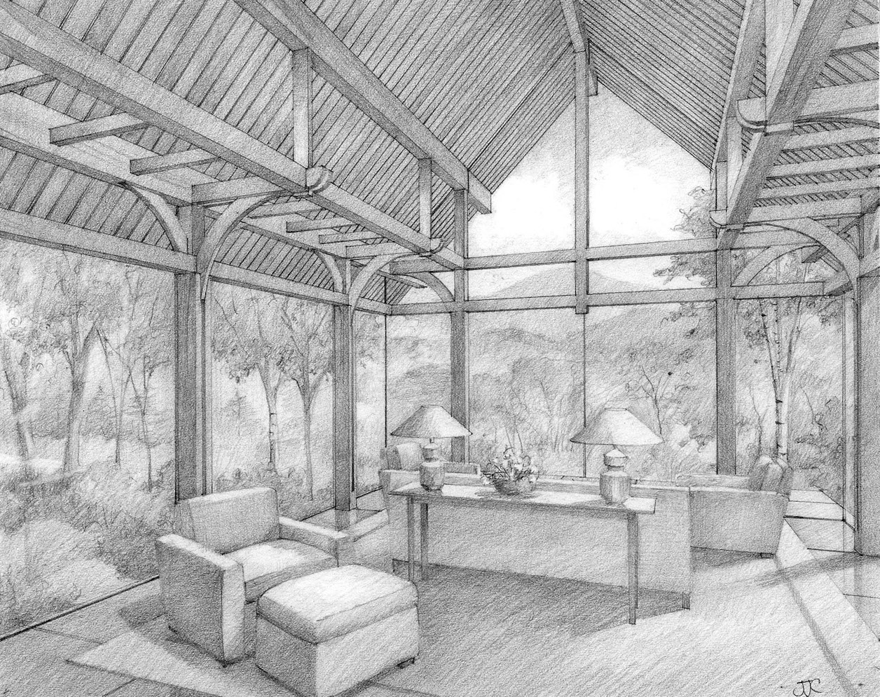 The MMA design process varies as needed to best serve the interests of each client, but the firm has a strong tradition of providing high-quality visualization as part of its processes.